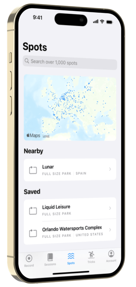 App Screenshot: Spots